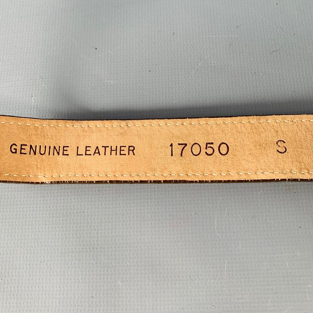 JENNY AND THE BOYS Size S Brown Woven Leather Belt Bag - Picture 5 of 5